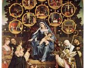 洛伦佐洛图 - Madonna of the Rosary